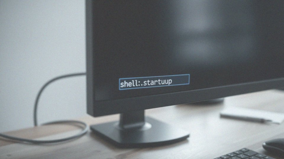 Jak uzyskać dostęp do folderu autostartu za pomocą polecenia shell:startup?