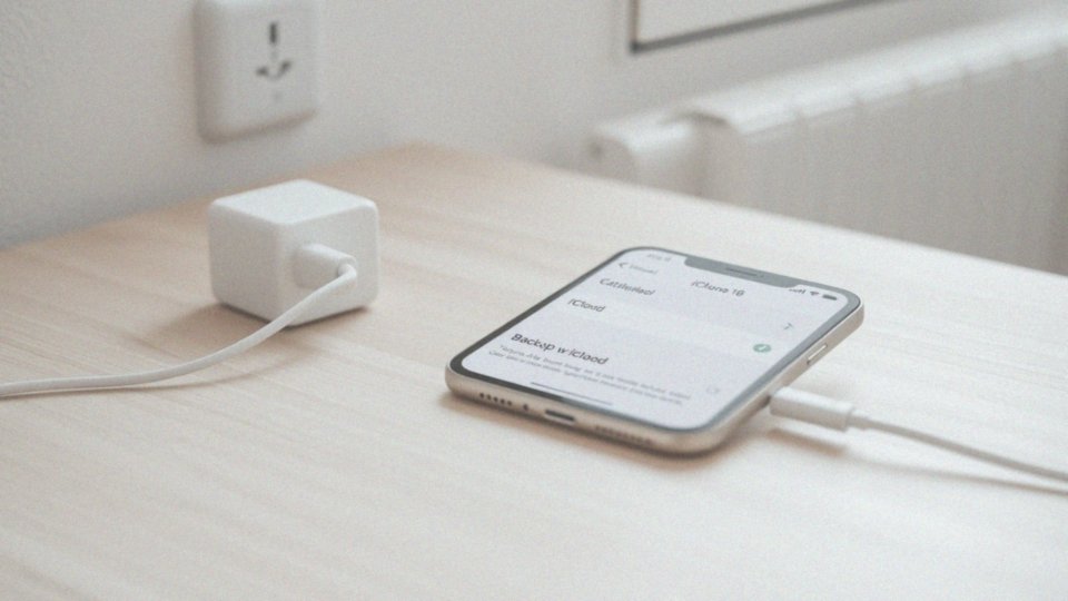 Jakie ustawienia są potrzebne do wykonania backupu w iCloud?