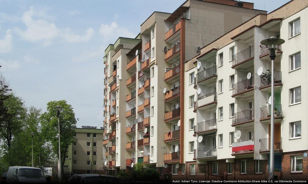 Nowoczesne oświetlenie LED zainstalowane na ulicy 11 Listopada w Chorzowie